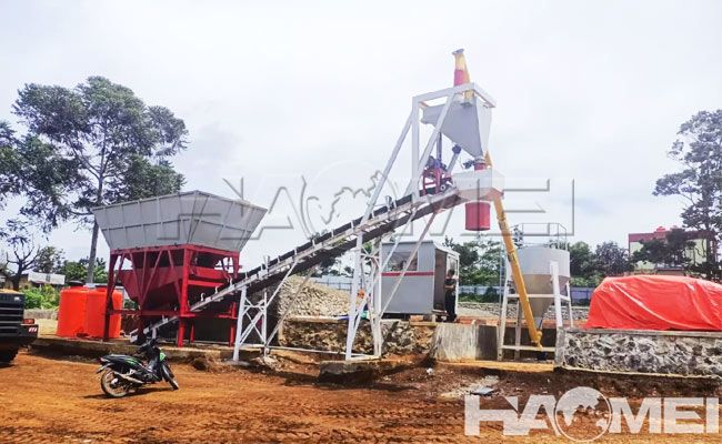 ما هي محطة خلط الخرسانة الجافة