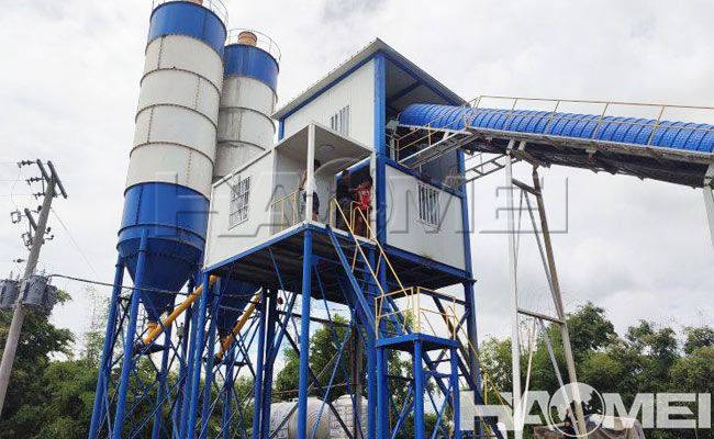 الإدارة البيئية لمحطة خلط الخرسانة