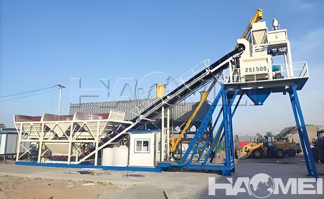 محطات خلط الخرسانة بدون أساسات محطات خلط الخرسانة بدون أساسات